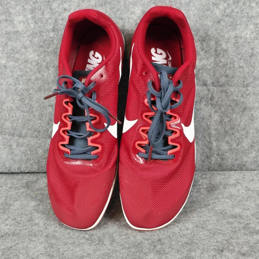 Nike Zoom Rival D Shoes Mens Size 11 Red Racing Track Spikes 907566-601 - Picture 4 of 13